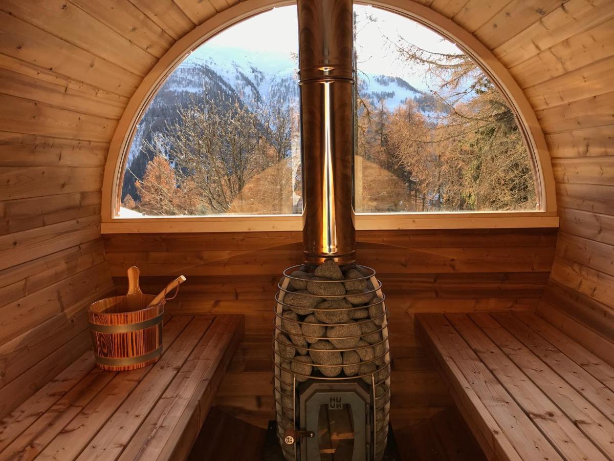 Laerchenwald Lodge Bellwald Esterno foto